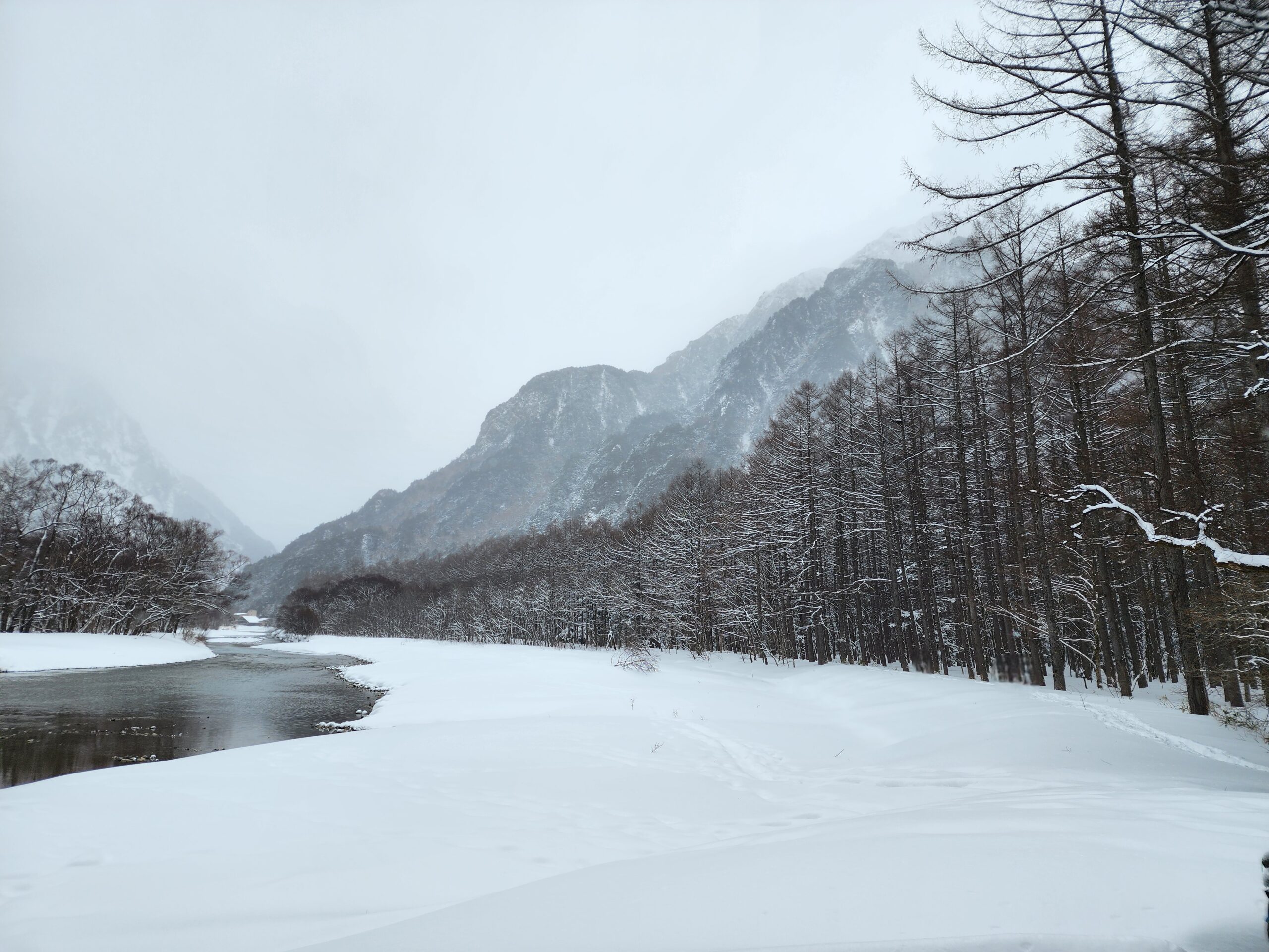 画廊池の平雪の道と妙高山 新しいエルメス 人気アイテム 画廊池の平雪の道と妙高山