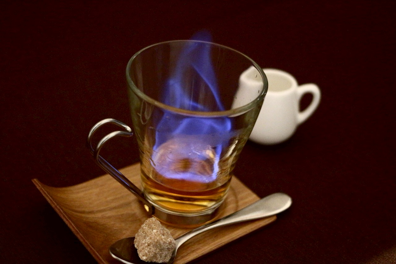THE PARKLODGE上高地で提供したアイリッシュコーヒー