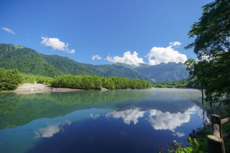大正池　上高地　夏