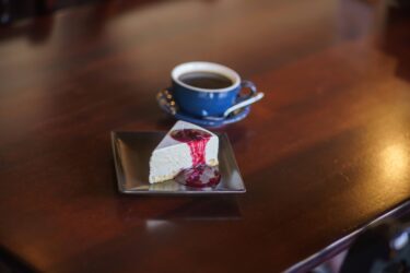 LOUNGE 上高地 レアチーズケーキ 五千尺ホテル上高地 コーヒー